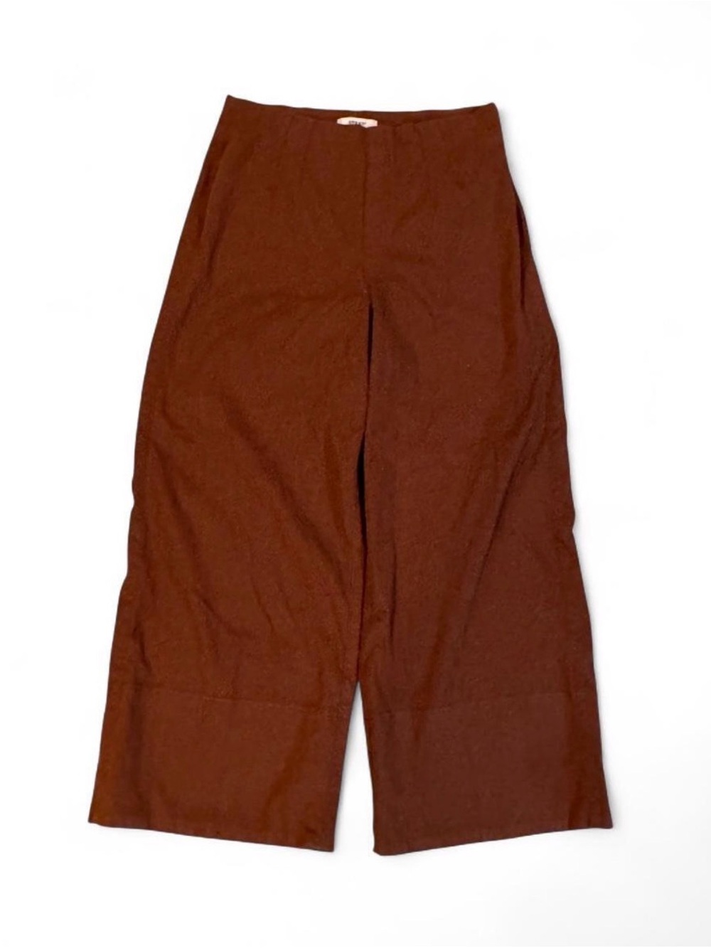 NWOT Spanx Brown Wide-Leg Pull-On Pants